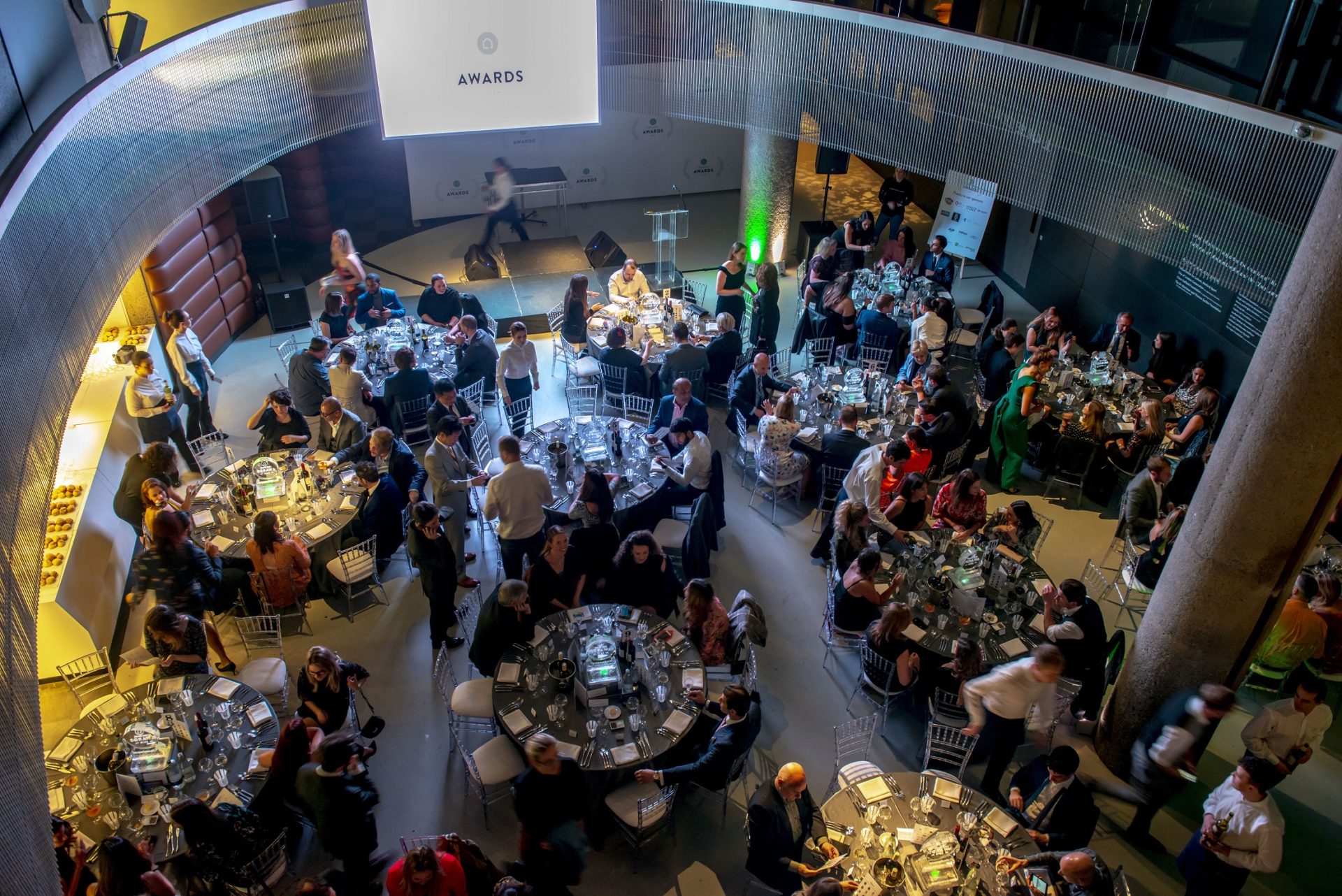 Dinner event at Museum of London