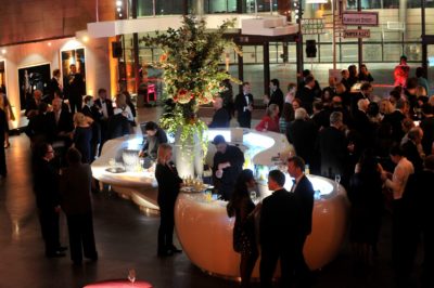 Drinks reception in the Entrance Hall, Museum of London