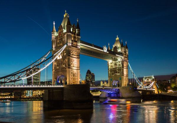 View of Tower Bridge from Oceandiva London