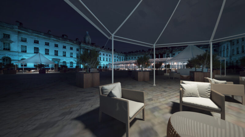 Exterior Courtyard Somerset House