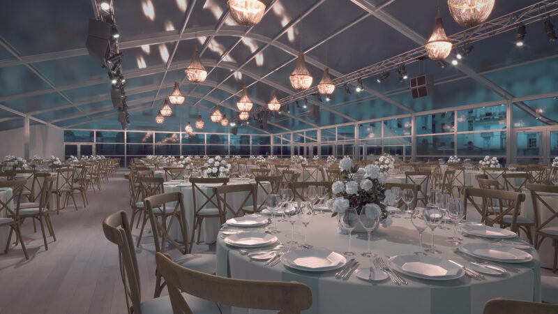 Seated Interior Night Somerset House