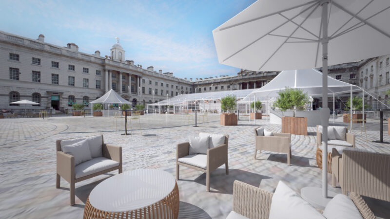 Standing Exterior Day Somerset House